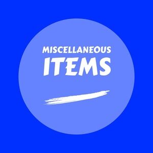 Miscellaneous items